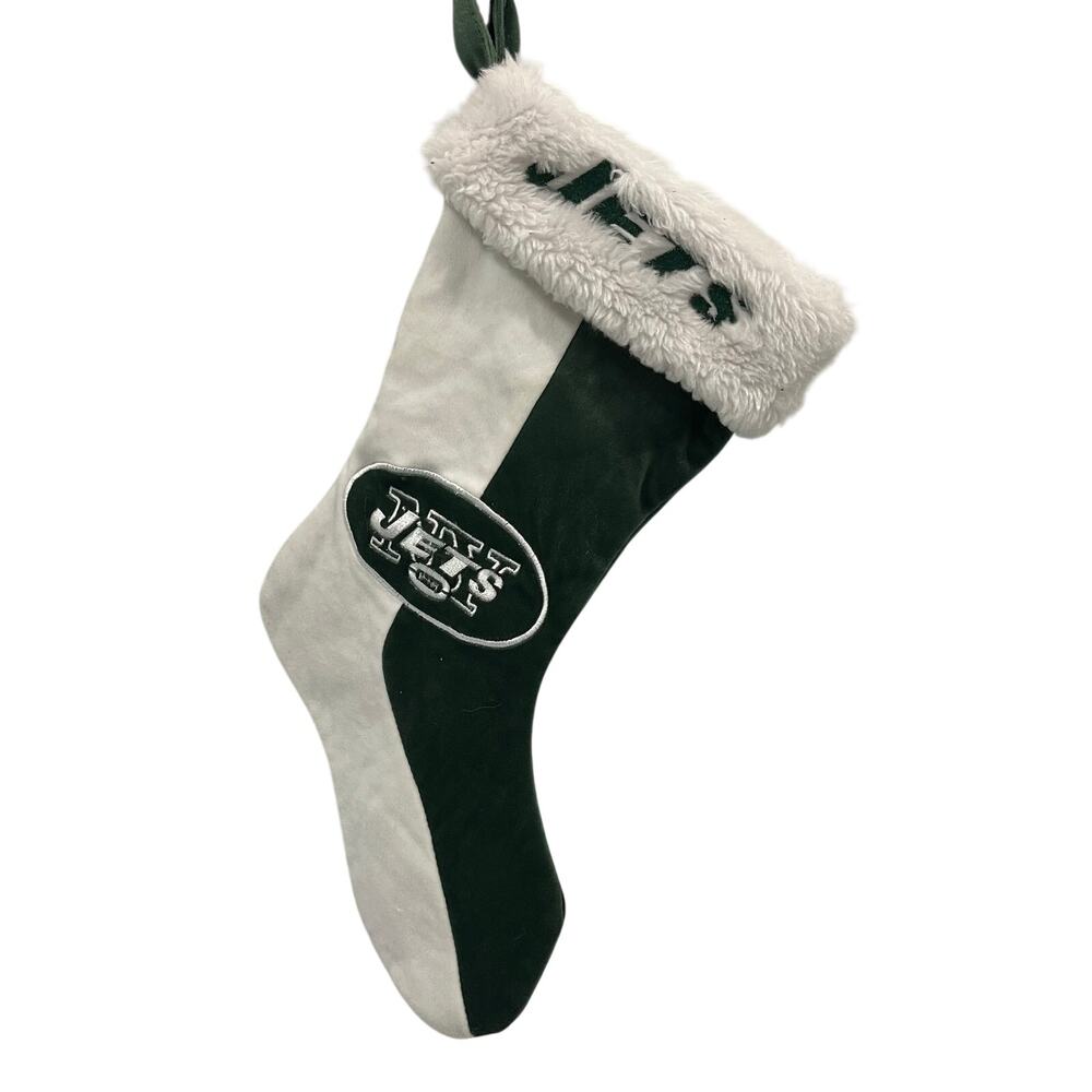 New York Jets NFL Holiday Christmas Stocking 17" Plush